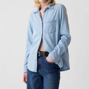 Gap Blue Denim Shirt ST